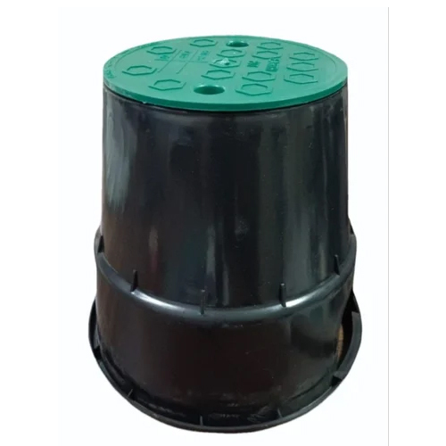 PVC 6 Inch Earthing Pit Cover, Round