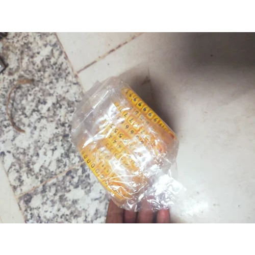 Pvc Cable Marking Ferrule - Jacket Color: Yellow