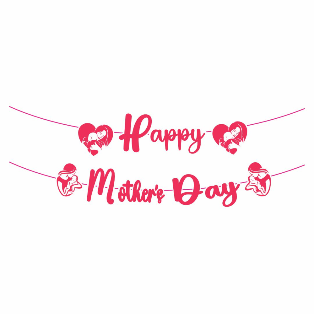 Mother's Day Party Banner - THE DECOR QUEEN Queen