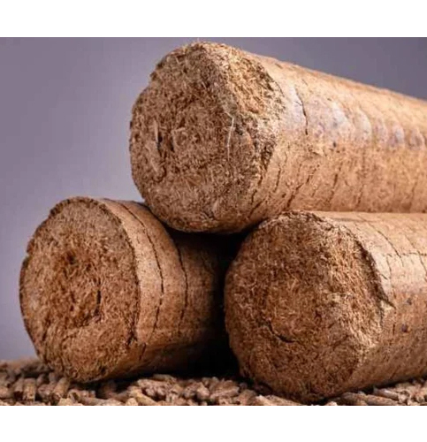 90 MM Groundnut Shell Briquette