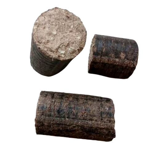 70 MM Groundnut Shell Briquette