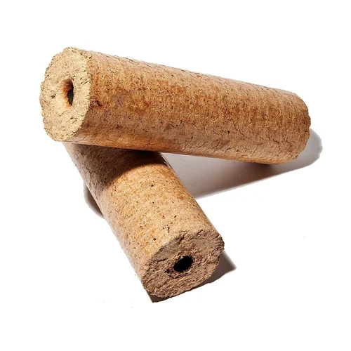 90 MM Mustard Stalk Briquette