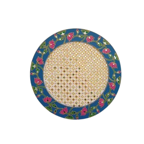 Pichwai Border Lippan Wall Art - Design Type: Standard
