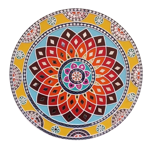 VN Creation MDF Handcrafted Lippan Wall Art