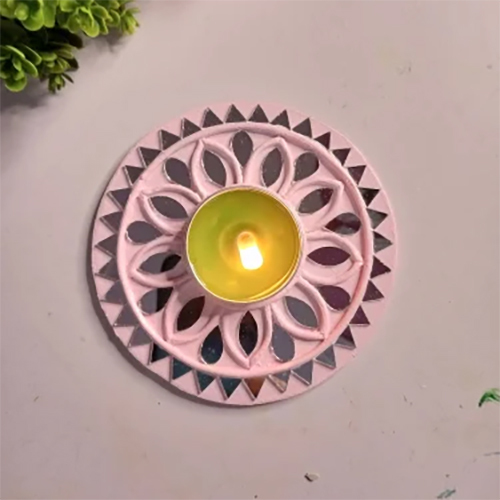 02_Lippan Art Tea Light Holder