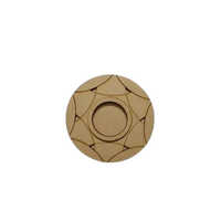 Wooden Tealight Holder - Color: Brown