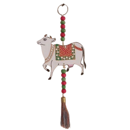 Cow Wall Hanging And Key Ring Handmade