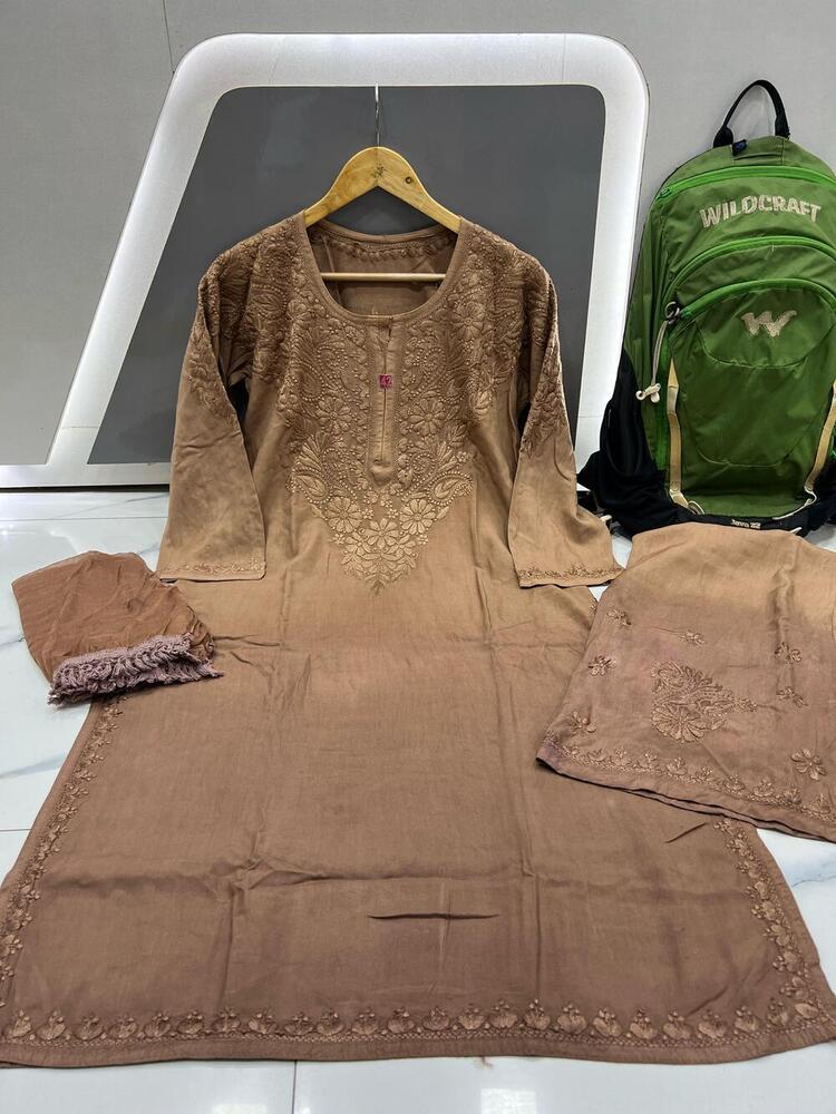Women Chiffon kurti set