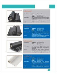 Rubber sheet