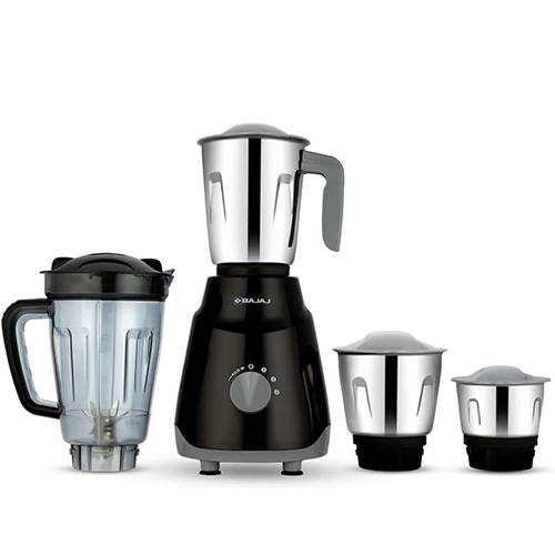 Electric Mixer Grinder - Color: Black & Sliver