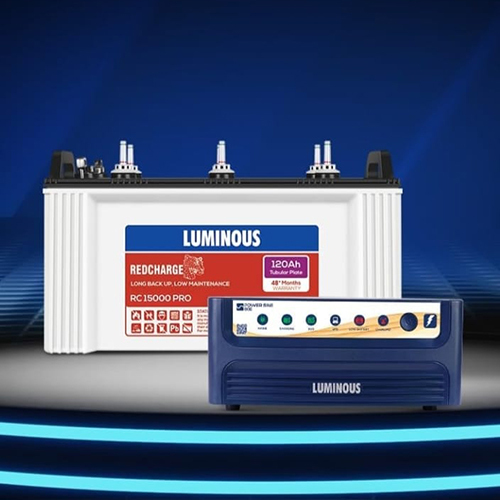 Luminous Inverter Battery Set - Color: White