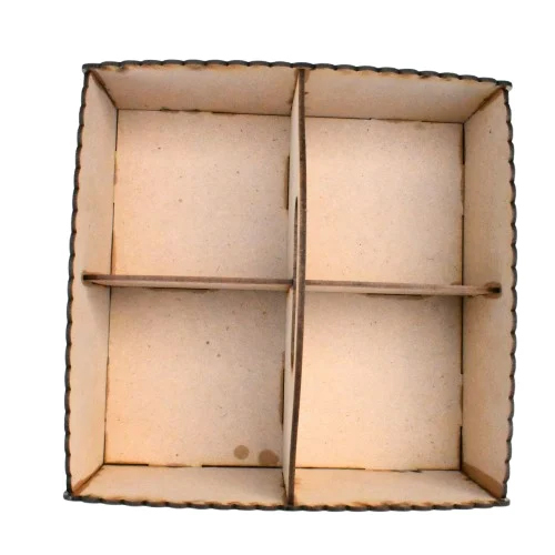 Pine Mdf Serving Tray - Color: Brown