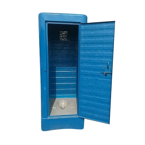 Blue Modular Bio Toilet