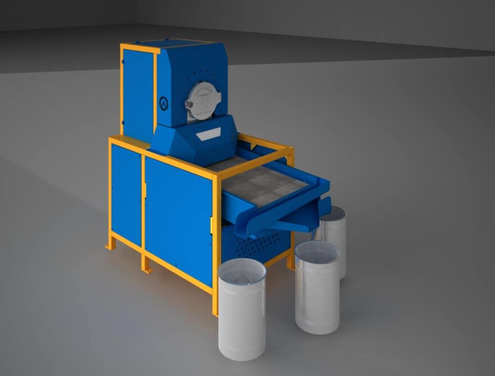 High-Speed 3HP Daliya Processing Machine with 1440 RPM