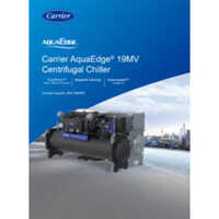 19mv Aquaedge  Water-cooled Centrifugal Chiller - Color: White And Black