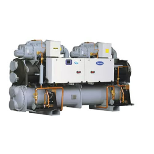 30Xw- Xw-P High-Efficiency Water-Cooled Screw Chiller With R-134A Refrigerant - Color: Grey