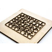Designer Puzzle Dies - Color: Black