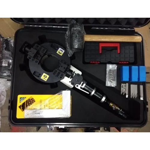 Pneumatic Pipe Cutting And Beveling Machine - Color: Black
