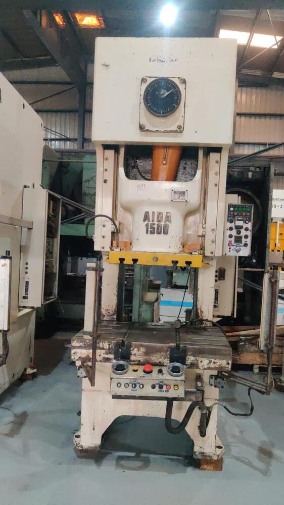 1597 Aida C Frame Single Crank Press - Material: Ms