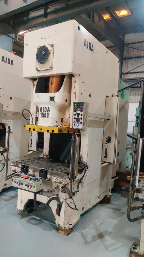 1597 Aida C Frame Single Crank Press - Material: Ms