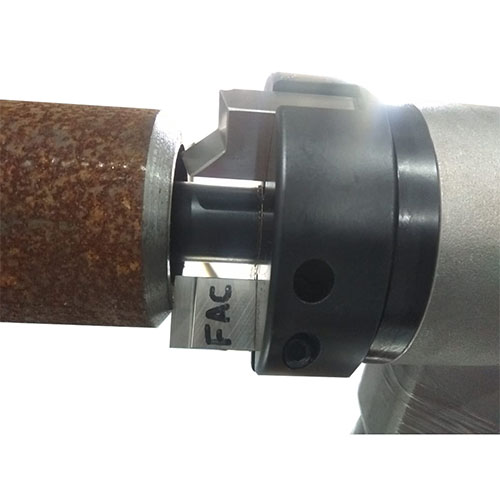Pipe Cold Beveling Machine - Color: Silver