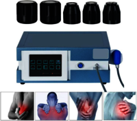 Shockwave Therapy Machine, Extracorporeal Physiotherapy Instrument with 6 Massage Head