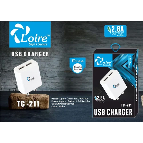 TC-211 Loire Polycarbonate USB Charger