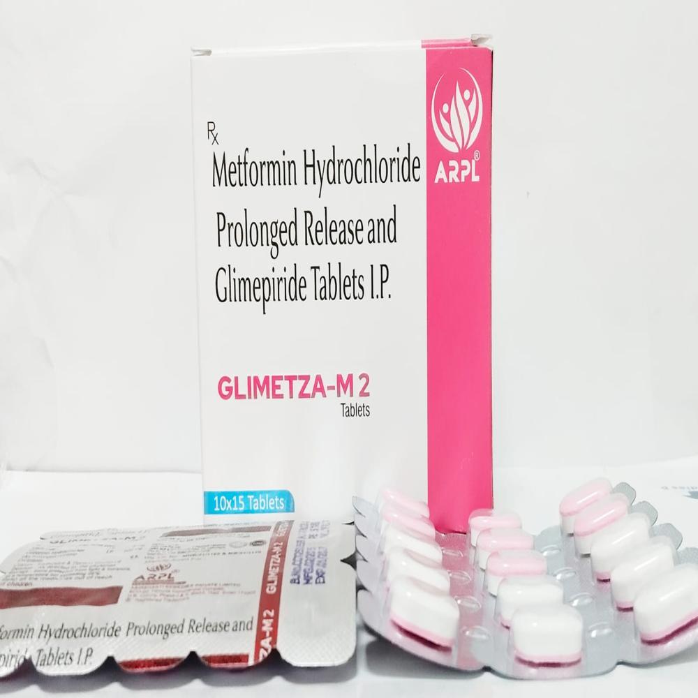 METFORMIN HYDROCHLORIDE PROLONGED RELEASE AND GLIMEPIRIDE TABLETS IP
