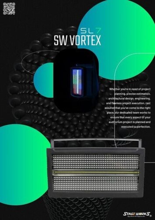 Auditorium Stage Beam Strobe Light