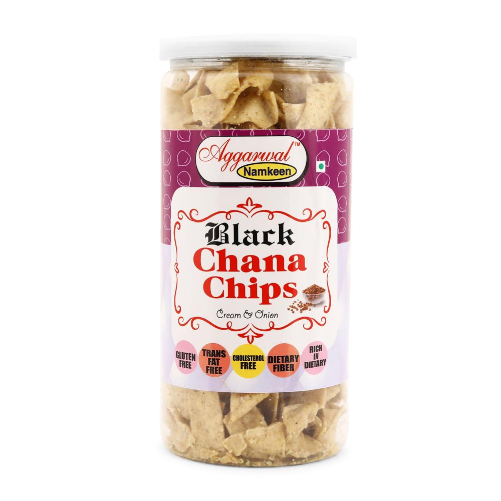 Black chana Cream Onion Chips