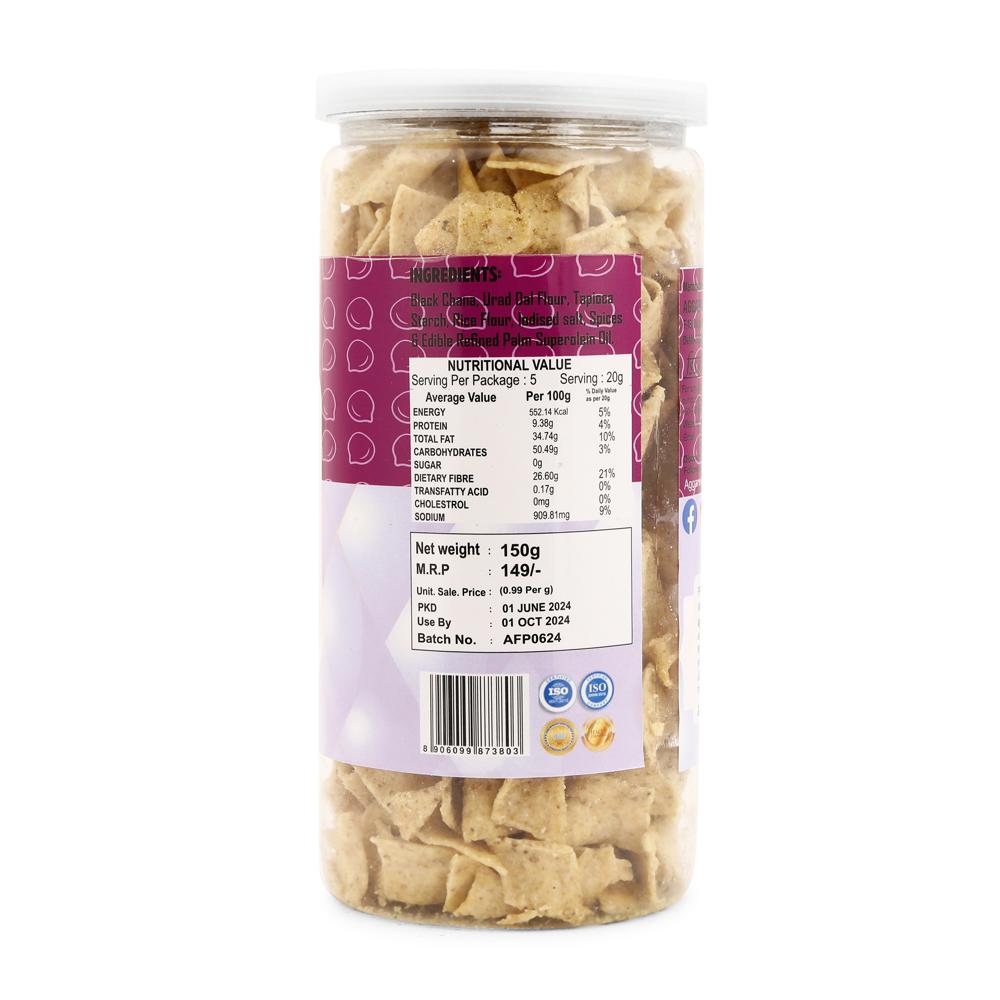 Black chana Cream Onion Chips