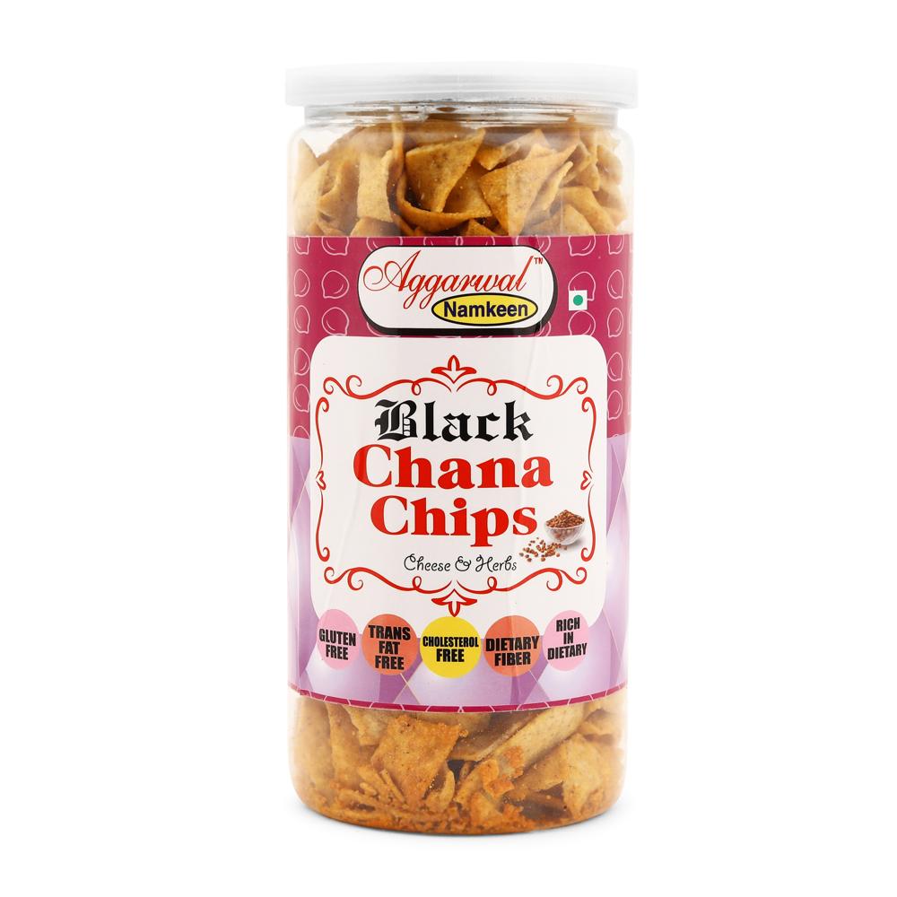 Black Chana Cheese Herbs Chips