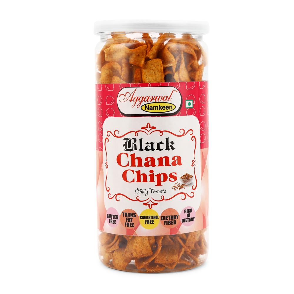 Black Chana Chilly Tomato Chips - Feature: Tasty & Healthy Snacks