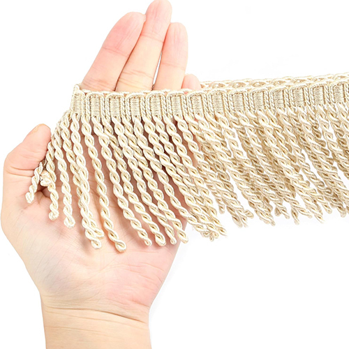Bullion Fringe Lace - Color: Beige