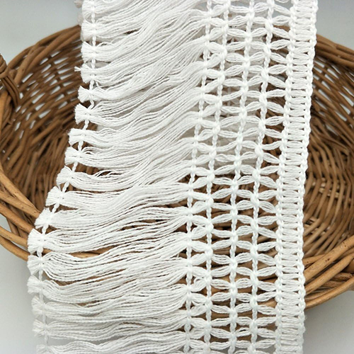 Pure Cotton Lace - Color: White