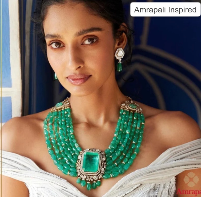 Amrapali Inspired Layered Necklace