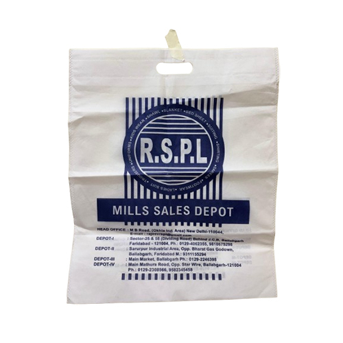 Lamination Non Woven Bags - Color: White
