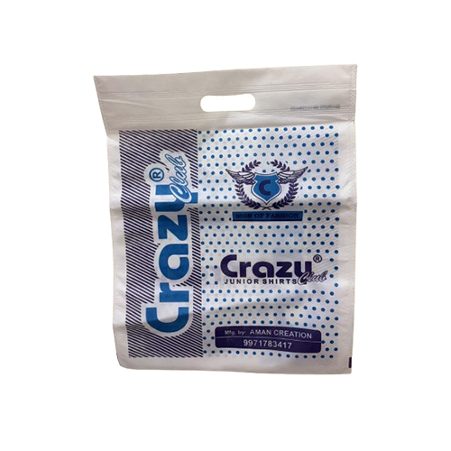 Bopp Lamination Non Woven Printed Bags - Color: White