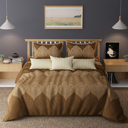 3 Pcs Printed Bed Sheet Set