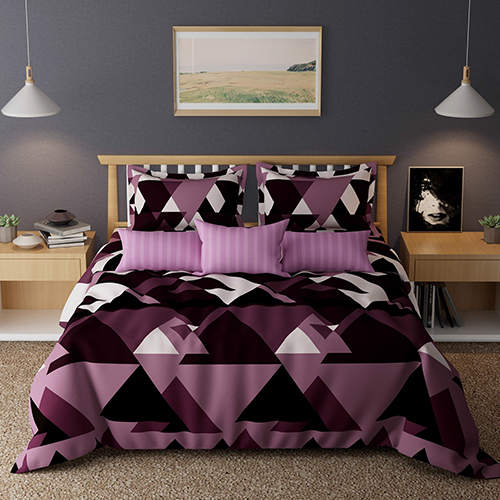3 Pcs Designer Bed Sheet Set