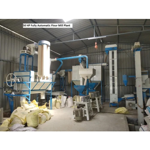 Fully Automatic Flour Mill Plant - Capacity: Upto 500 Kg/Hr