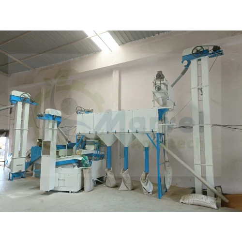 Fully Automatic Wheat Cleaning Machine - Capacity: 1200 Kg/Hr