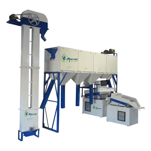 Automatic Multi Grain Seed Cleaning Plant