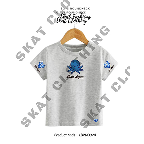 Boys Round Neck T-Shirt Casual
