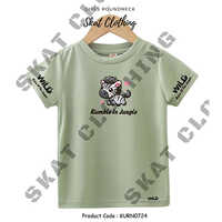 Boys Printed Round Neck T-Shirt