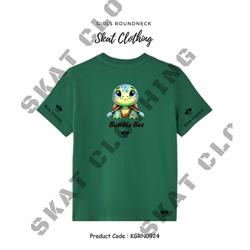 Girls Round Neck T-Shirt