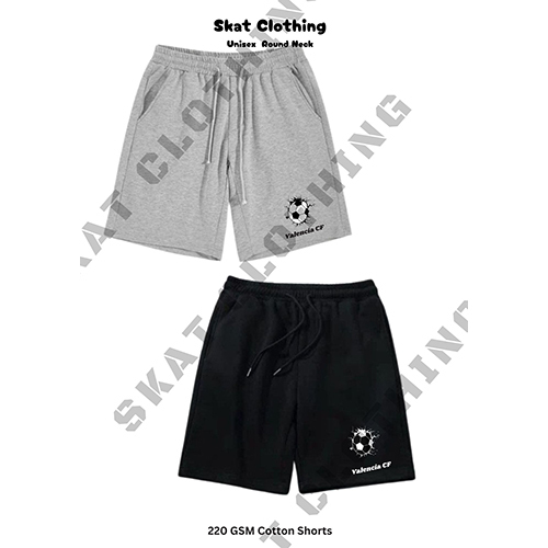 220 Gsm Cotton Shorts - Color: Black