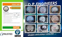 GEMTECH Differential Pressure Gauges wholesale Dealers Suppliers Distbutors by Phattan Maharashtra