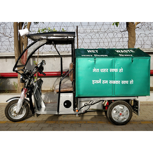 Shigan Electric Greencart Garbage Vehicle