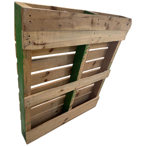 1200x1000x150 Mm 2 Way Pine Wood Pallet - Color: Brown